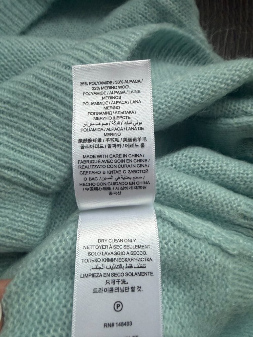 Doen NWOT Petra Cardigan Glass Slipper M - Picture 10 of 11